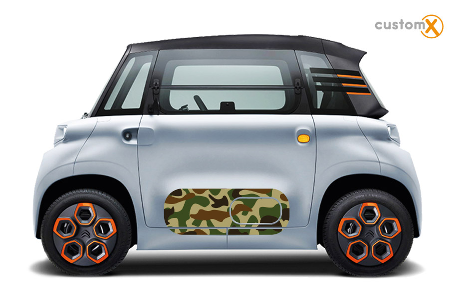 Set adesivi Citroën Ami sportello e fiancata laterale – ART 019 CAMO