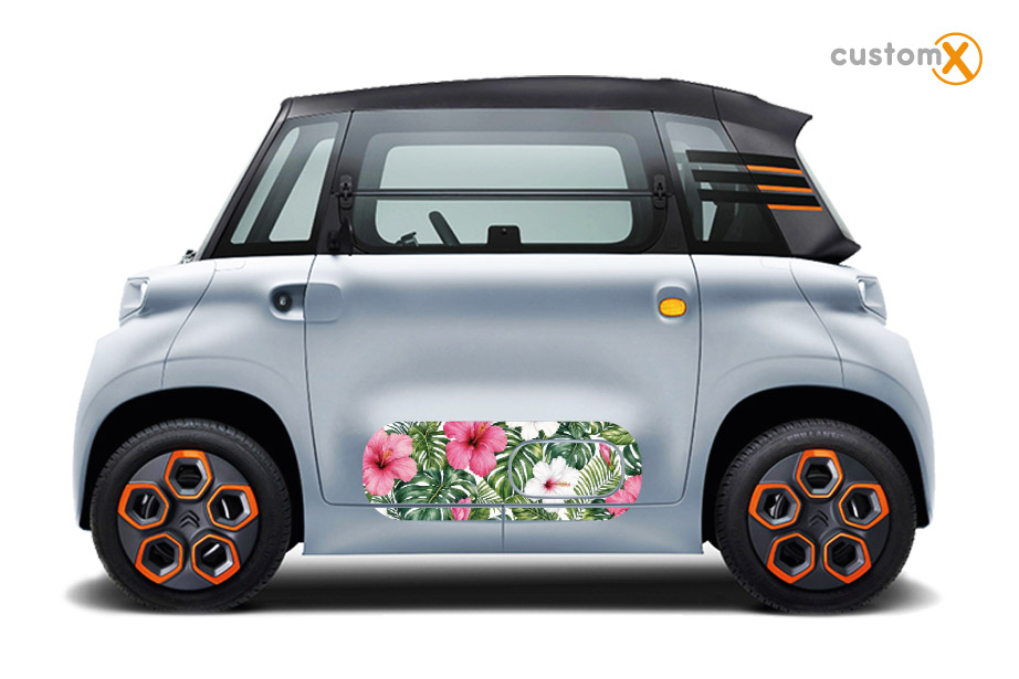 Set adesivi Citroën Ami sportello e fiancata laterale – ART 012 BOTANICA