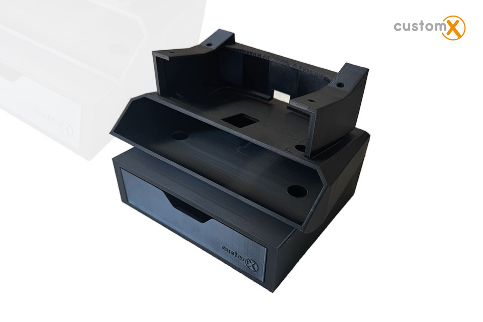 Portaoggetti citroen ami organizer - porta telefono